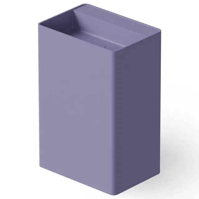 Dea Design Раковина напольная 60x42x90h см, Solid Surface, выпуск в пол, цвет: lilac DD2004 600 14