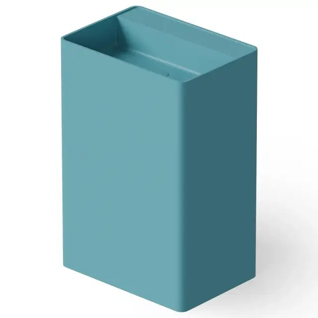 Dea Design Раковина напольная 60x42x90h см, Solid Surface, выпуск в пол, цвет: wave DD2004 600 15