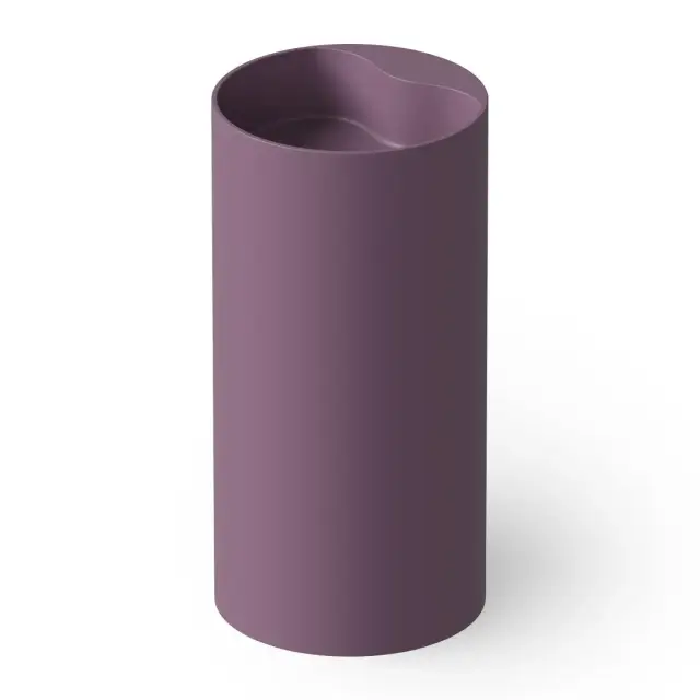 Dea Design Раковина напольная d45x90h см, Solid Surface, выпуск в пол, цвет: lavender DD2002 450 8