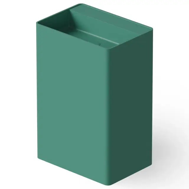 Dea Design Раковина напольная 60x42x90h см, Solid Surface, выпуск в пол, цвет: green DD2004 600 10