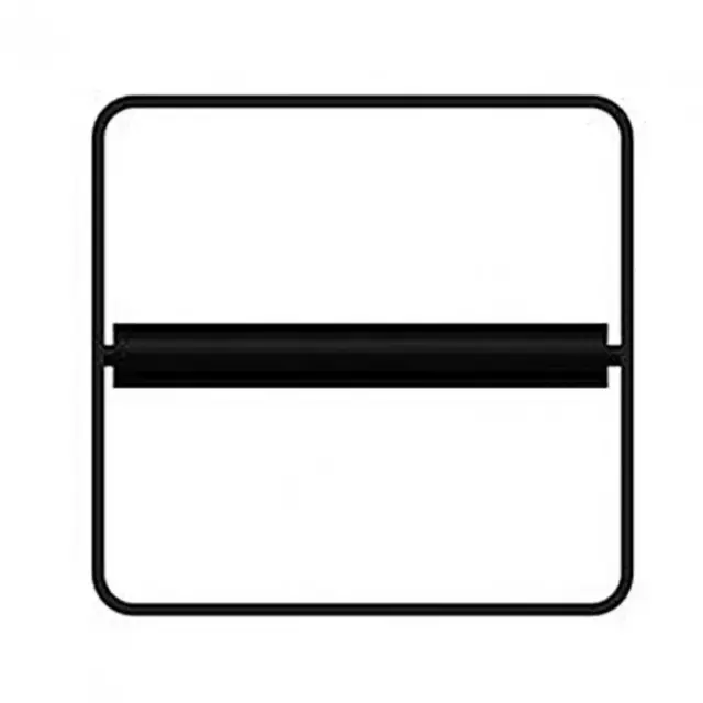 Bertocci Fly Держатель туалетной бумаги, открытый, подвесной, цвет: черный 149 1503 6850