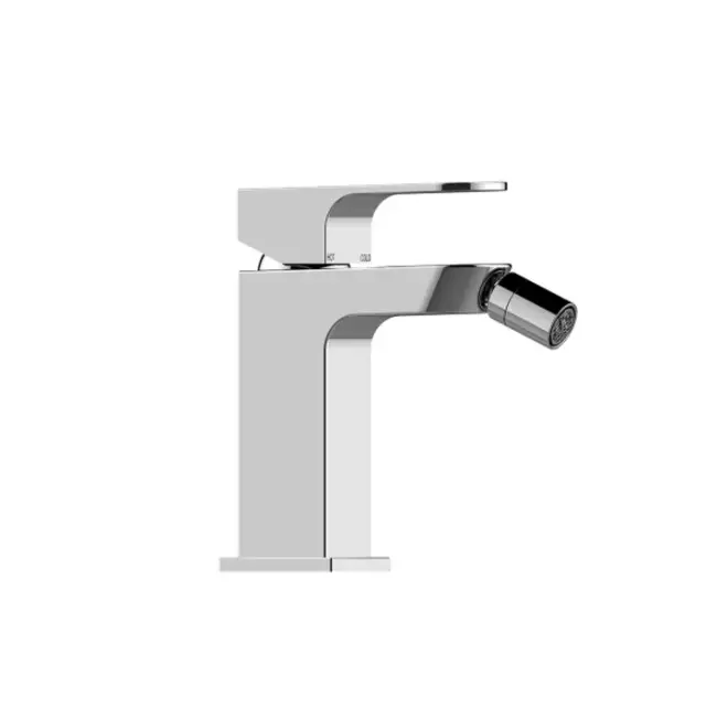 Bossini Gillo Смеситель для биде, с донным клапаном, длина излива 8,7 см, цвет: chrome Z00705.030