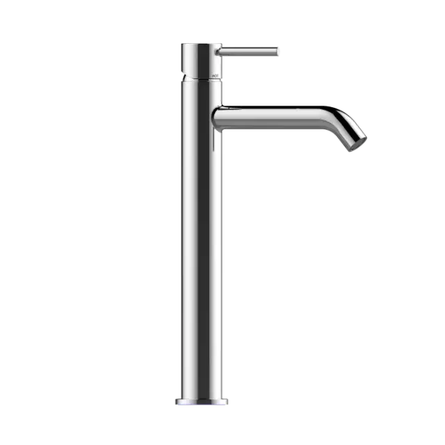 Bossini Teo Смеситель для раковины высокий, с донным клапаном, высота излива 22,3 см, цвет: chrome Z00703.030