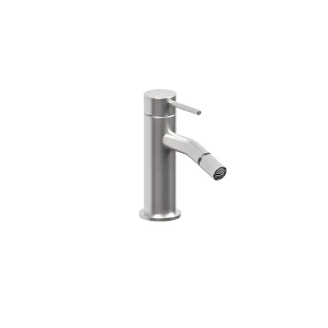 Bossini Nobu Смеситель для биде, без донного клапана, цвет: mat brushed stainless steel INZ202.075