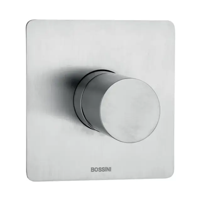 Bossini Nobu Смеситель для душа встр. на 1 потреб., внешняя часть, цвет: mat brushed stainless steel INZ070.075