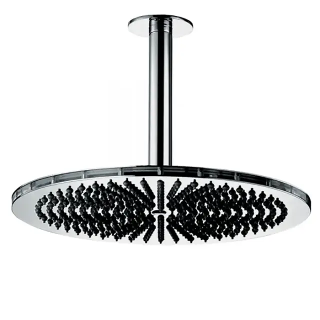 Bossini Oki Верхний душ d40 см, 1 вид струи, с потолочным кронштейном, 30 см, цвет: chrome H35360.030