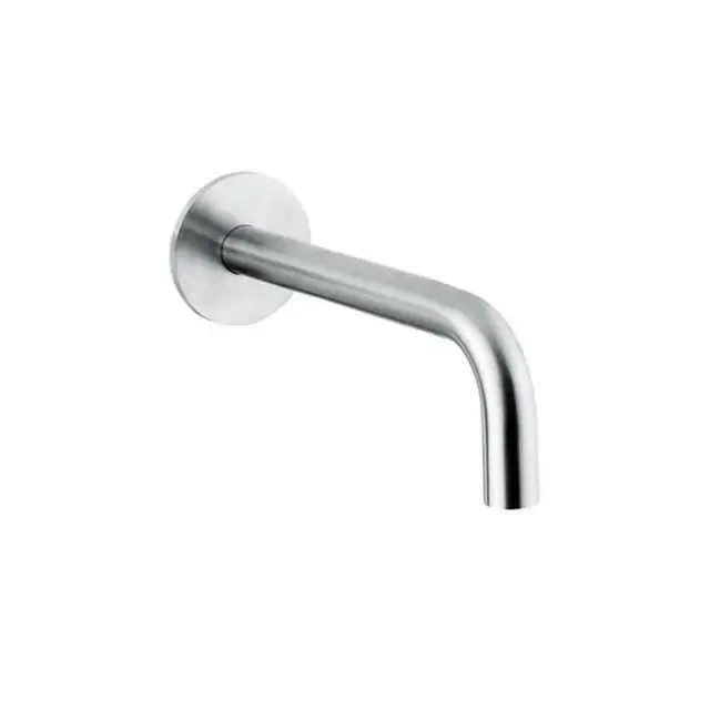 Cisal Less New Излив для ванны настенный 25 см, цвет: brushed stainless steel ZZ9A7800D1