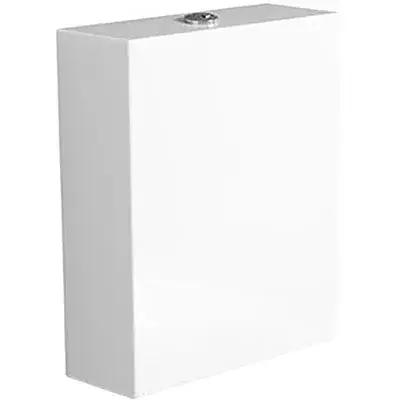 Simas Vignoni Бачок для унитаза VI07, без механизма смыва, цвет: белый глянцевый VI09bi