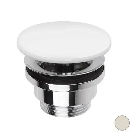 Simas Vignoni Донный клапан клик-клак, универсальный с керамической крышкой, цвет: sabbia matt PLCE sabbia matt