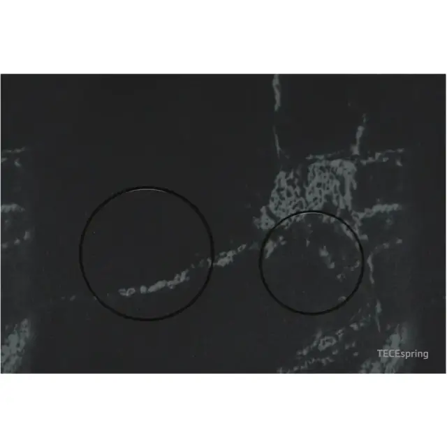 Tece Spring loop Кнопка смыва для унитаза с круглой клавишей, композит, цвет: темный базальт матовый S240611