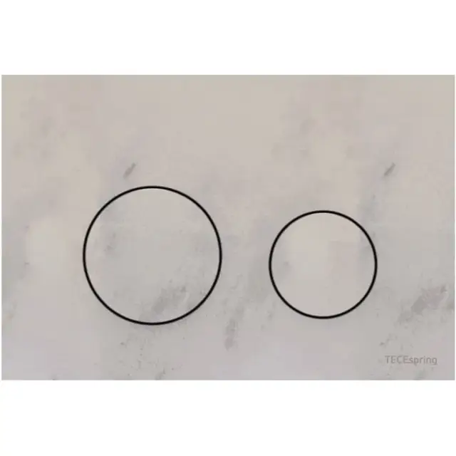 Tece Spring loop Кнопка смыва для унитаза с круглой клавишей, композит, цвет: песочно-бежевый мат. S240610