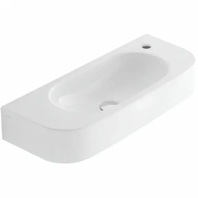 Globo Forty3 Раковина подвесная 70x27 см, без перелива с креплением, без д/к, цвет: белый глянцевый SCT701DBI