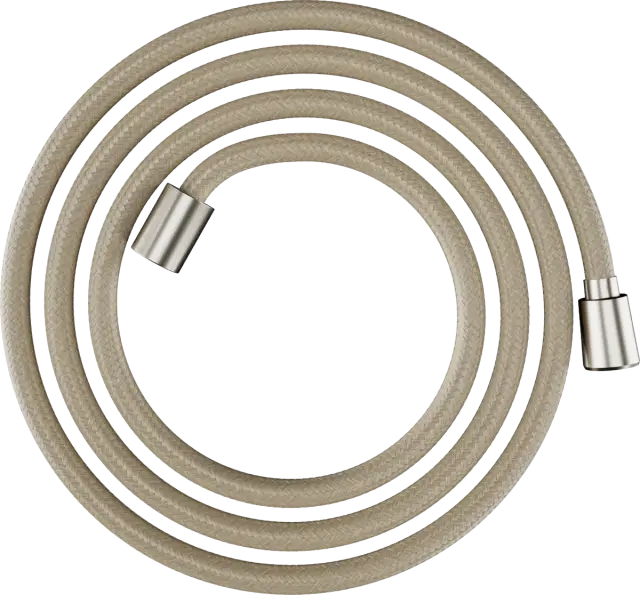 Hansgrohe Designflex Душевой шланг с текстильной оплеткой 200 см, цвет: шлифованный никель 28230820