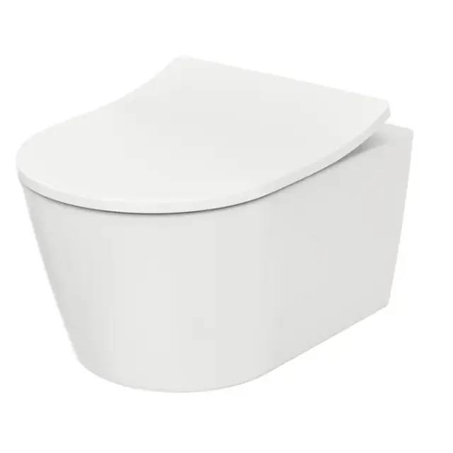 Toto RP Унитаз подвесной 38x54 см., безободковый, без крышки, покрытие CeFiONtect, цвет: белый CW552RY#XW