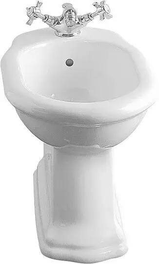 Devon&Devon New Etoile Биде напольное 33,5x54xh39 см, с 1 отв. под смеситель, цвет белый IBBID1FNET