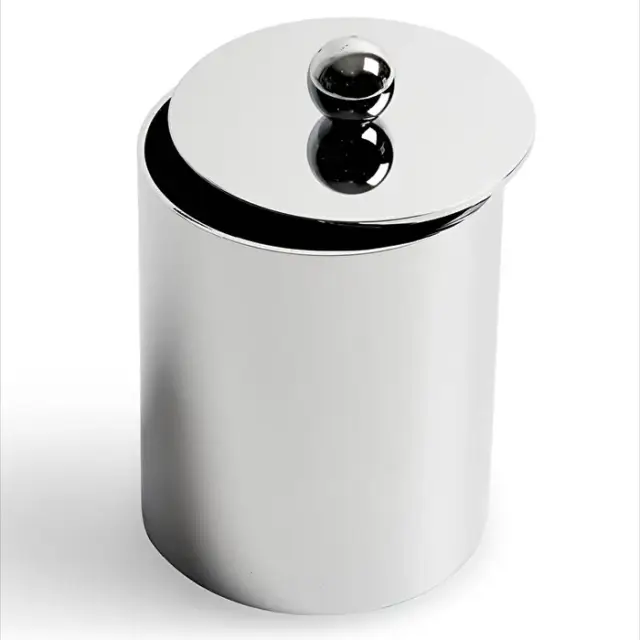 Devon&Devon Waltz Контейнер с крышкой, настольный, цвет хром WLZ-120-CR
