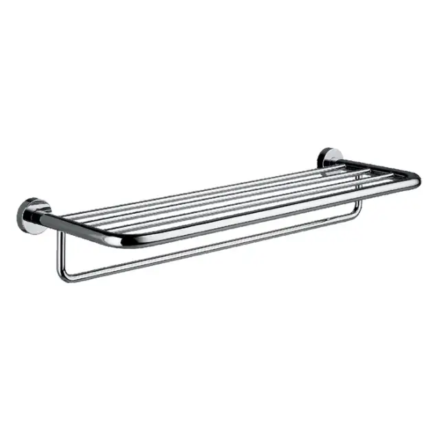 Emco Rondo2 Полотенцедержатель с полочкой, 60 см, цвет: хром 4568 001 62