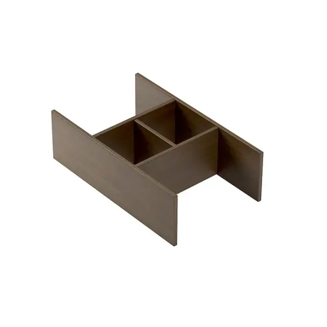 Emco Evo Вставка для выдвижных ящиков, отделка Walnut 20х10,6х33,3h cм, 9583 510 23