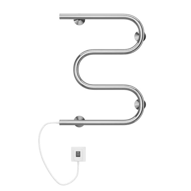 Terminus М-образный Полотенцесушитель электрический 40x52,5h, цвет без покрытия 4620768883903