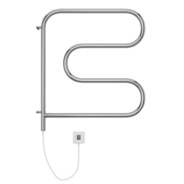 Terminus F-образный Полотенцесушитель электрический 60x70h, цвет без покрытия 4620768883897