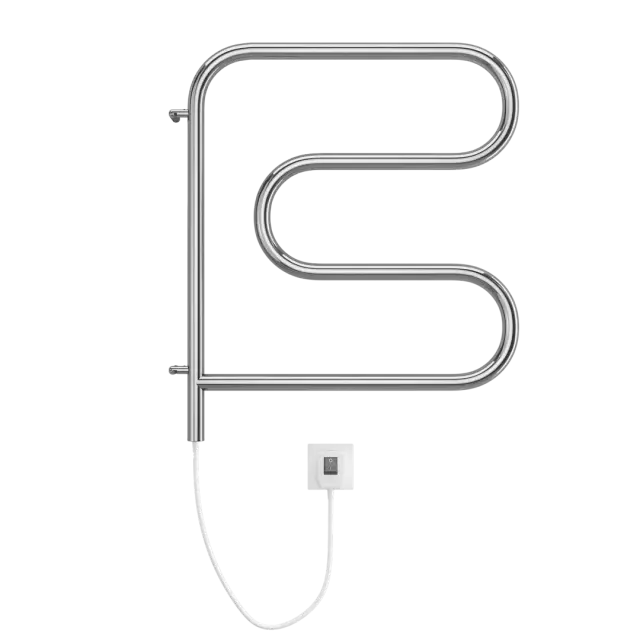 Terminus F-образный Полотенцесушитель электрический 50x60h, цвет без покрытия 4620768883880