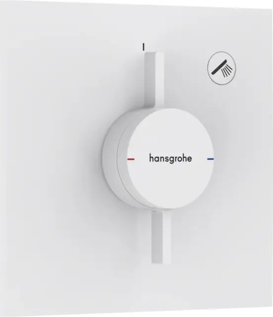 Hansgrohe DuoTurn E Смеситель для душа встраиваемый, внешняя часть, цвет: матовый белый 75617700