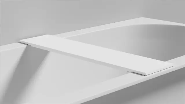 Salini Gabbiano Полка на ванну из S-Stone 78х18 см, цвет: RAL полностью матовый 1906205MF