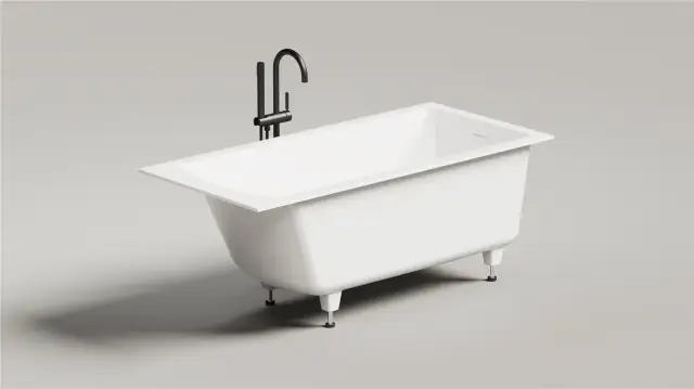 Salini Cascata Kit Ванна из S-Stone встраиваемая 150х70 см, цвет: белый матовый 105022M