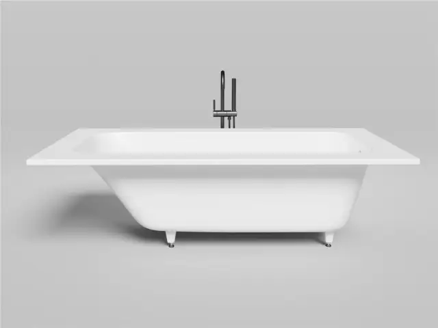 Salini Orlanda Ванна из S-Sense встраиваемая 190х100 см, цвет: белый глянцевый 102014G