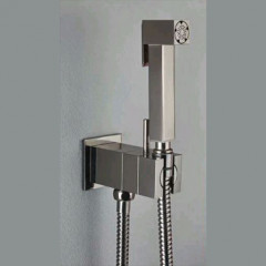 Nicolazzi 5523QCR Гигиенический душ Quadro со смесителем и держателем, без шланга