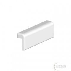 THG Подголовник 30x7см., из полиуретанового геля для ванны, цвет: белый 406566