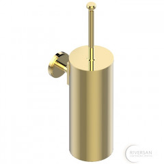 THG Panthere Cristal clair Ёршик для туалета, подвесной, цвет: золото/прозрачный хрусталь 406341
