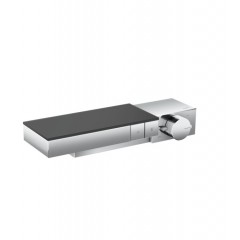 Термостат для 2 потребителей Axor Edge комбинированного монтажа с алмазной огранкой 46241000