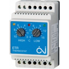 OJ ELECTRONICS ETR/F-1447A Терморегулятор для управления кабельным обогревом в водосточных системах с наружным датчиком температуры воздуха 