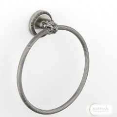 THG Malmaison metal Полотенцедержатель-кольцо, подвесной 18см., цвет: состаренный никель 435271