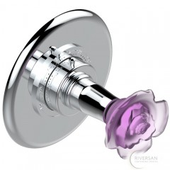 THG Rose Смеситель для душа, встраиваемый, цвет: хром/розовый 392736