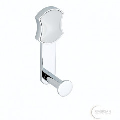 THG Infini white porcelain Крючок, подвесной, цвет: хром 424313